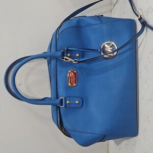 Michael Kors Saffiano Leather Tote, Blue